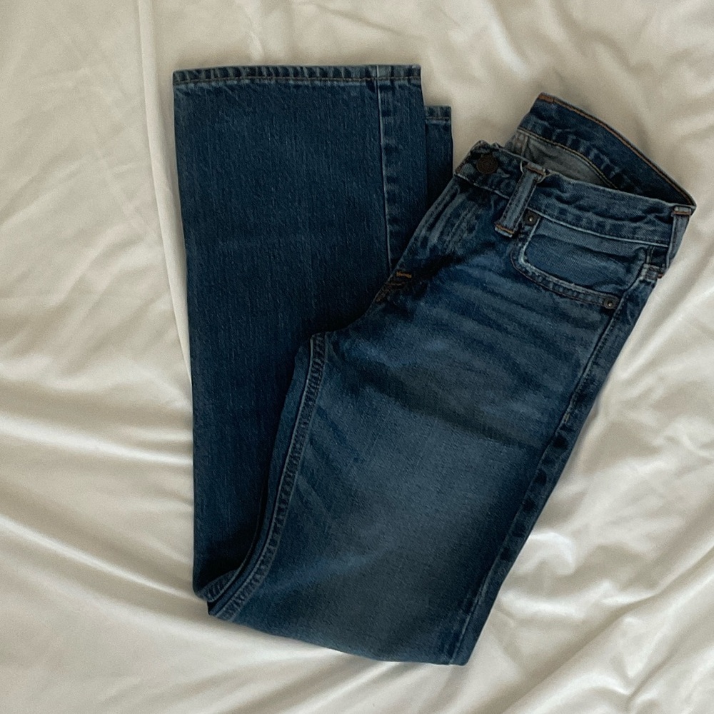 Abercrombie Kids Dark Blue Straight Jeans
